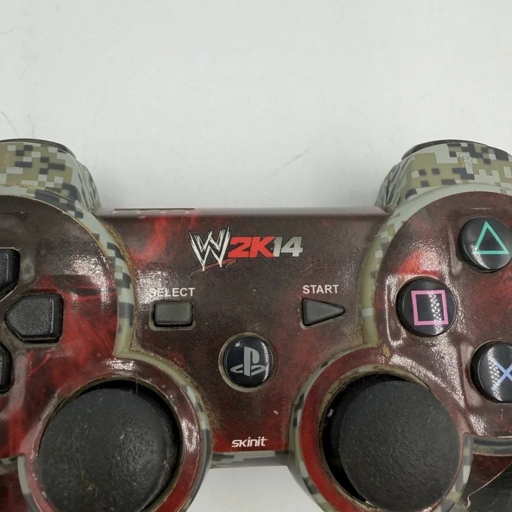 Sony Playstation 3 PS3 Sixaxis Camo DualShock 3 Controller  Genuine CECHZC2U A1
